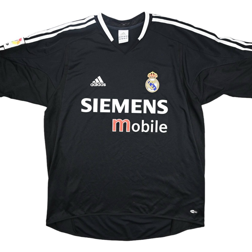 Real Madrid official Adidas vintage 2004/05 away kit